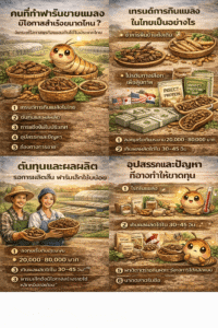 ทำฟาร์มขายแมลง